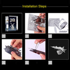 3D Metal Assembly Model DIY Puzzle Dinosaur Model — view 4