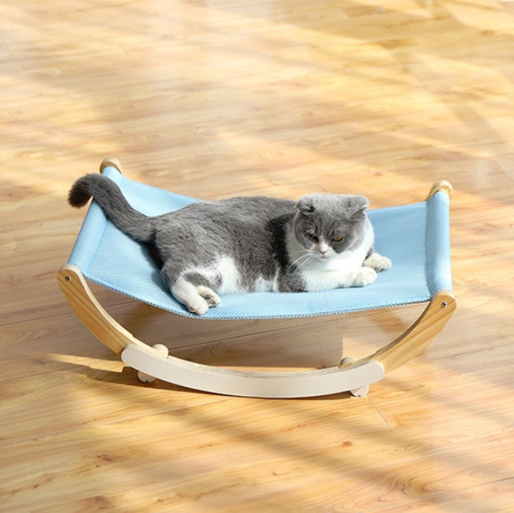 Solid Wood Cat Shaker Breathable Pet Bed — view 8