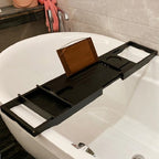 Bathroom Multifunctional Retractable Bathtub Shelf Rack — Double Box