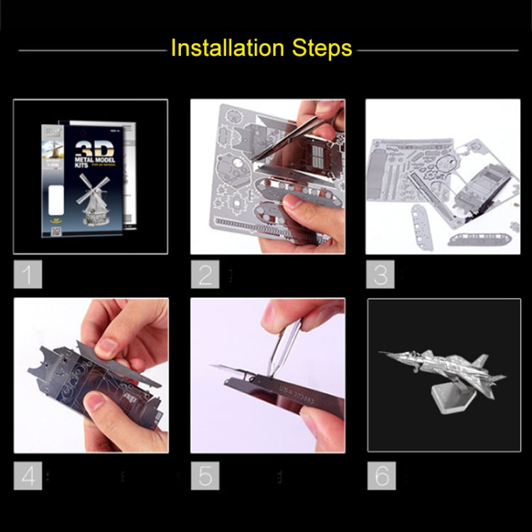 3D Metal Assembly Model Engineering Vehicle Series DIY Puzzle Toy — view 4