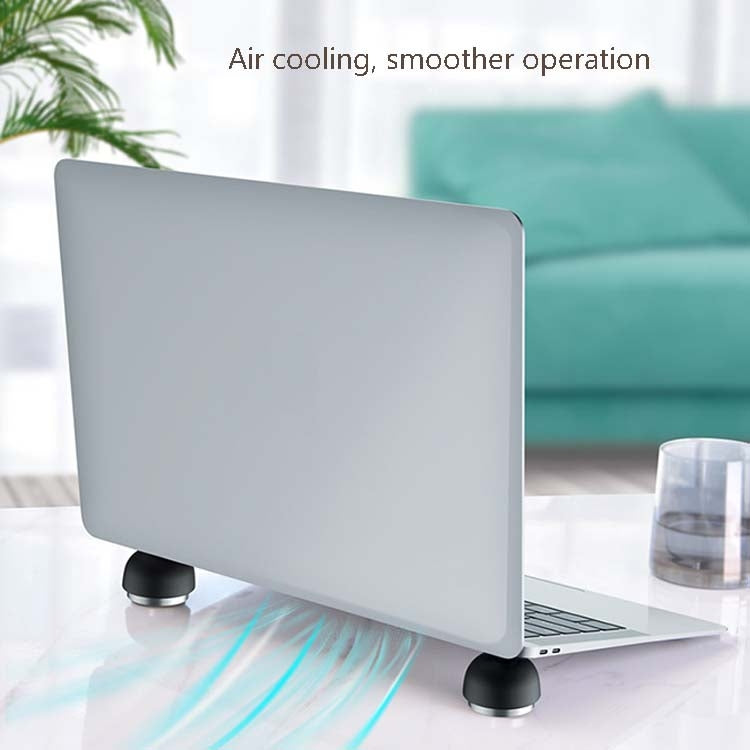 Creative Laptop Compact Portable Invisible Mushroom Stand Desktop Heightening Fan Heater Shelf