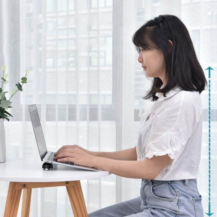 Creative Laptop Compact Portable Invisible Mushroom Stand Desktop Heightening Fan Heater Shelf