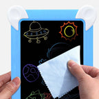 LED Luminous Drawing Board Electronic Fluorescent Writing Board Children Light Painting Message Board — view 6