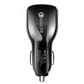 2 PCS QC3.0+3.1A Car Charger Dual USB 6A Halo Wine Bottle Fast Charge Car Charger