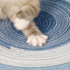 Pet Supplies Cat Scratching Board Hand-woven Ramie Grinding Pad — view 5