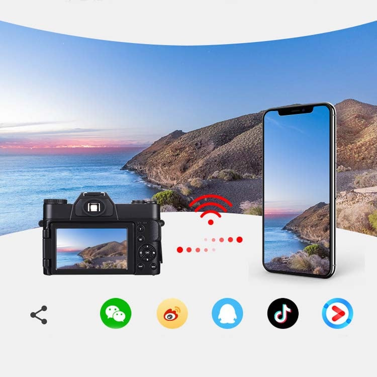 48 Million Pixels 3.0 inch Display HD Digital Camera, Support HDMI / WIFI / TF Card