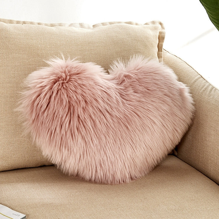 Home Cushion Pillow can be Washed without Core Heart-shaped Pillowcase — White Yellow Tip