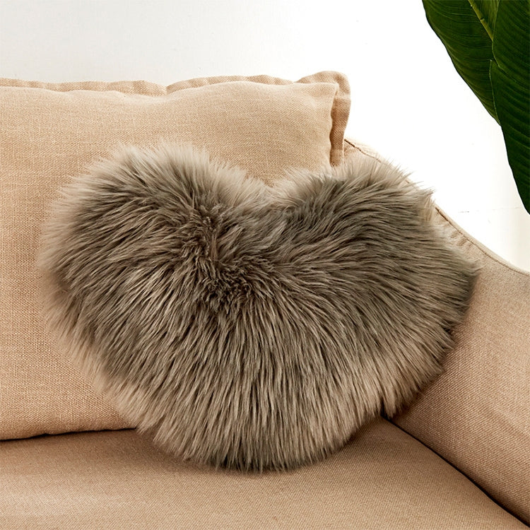 Home Cushion Pillow can be Washed without Core Heart-shaped Pillowcase — Rose Red