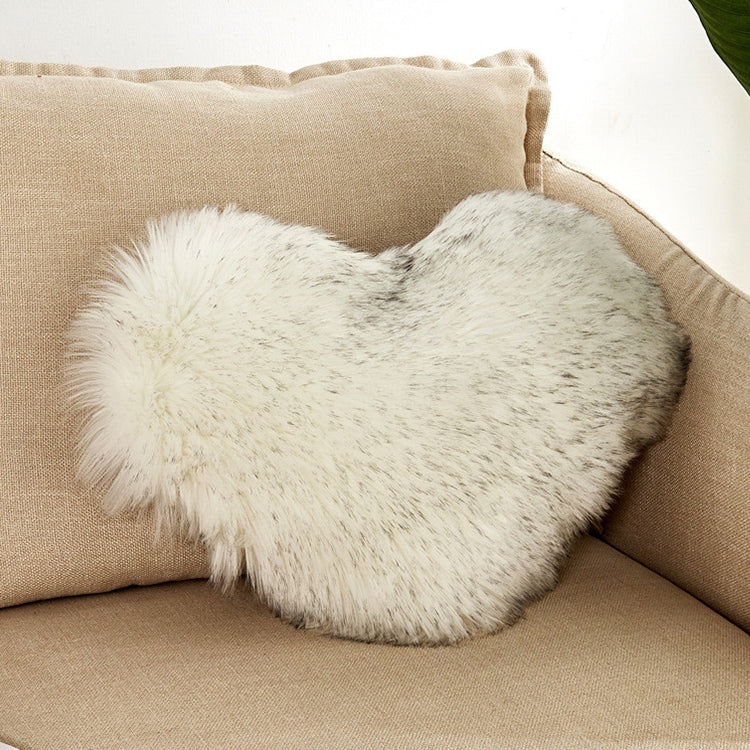 Home Cushion Pillow can be Washed without Core Heart-shaped Pillowcase — Red Wine