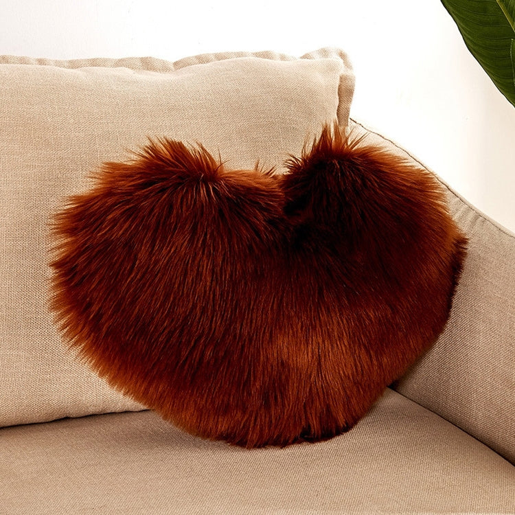 Home Cushion Pillow can be Washed without Core Heart-shaped Pillowcase — Navy Blue