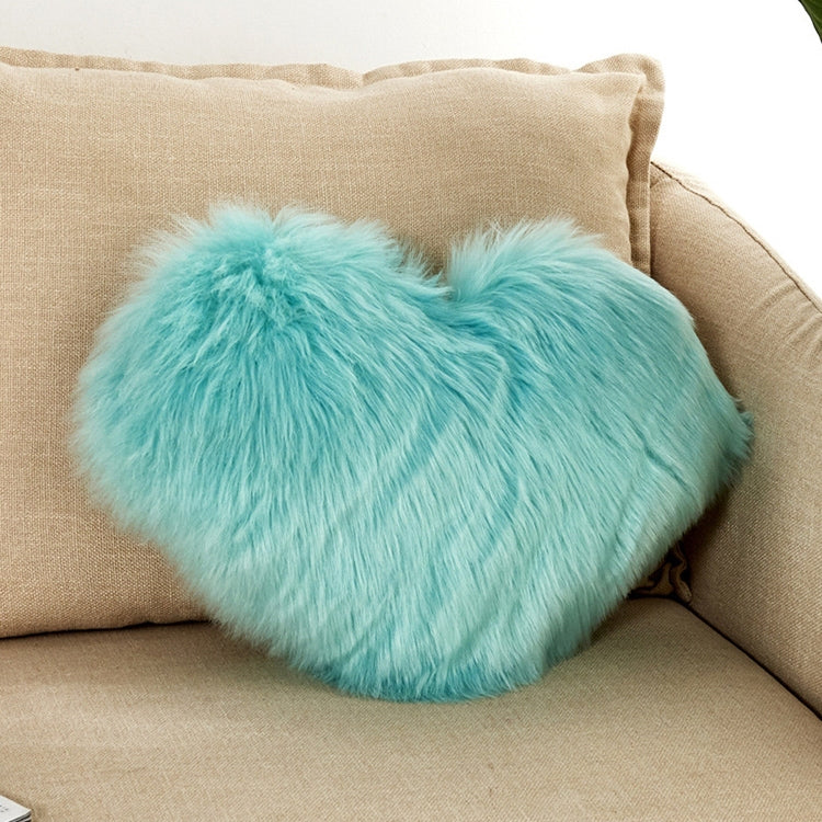 Home Cushion Pillow can be Washed without Core Heart-shaped Pillowcase — Dark Gray