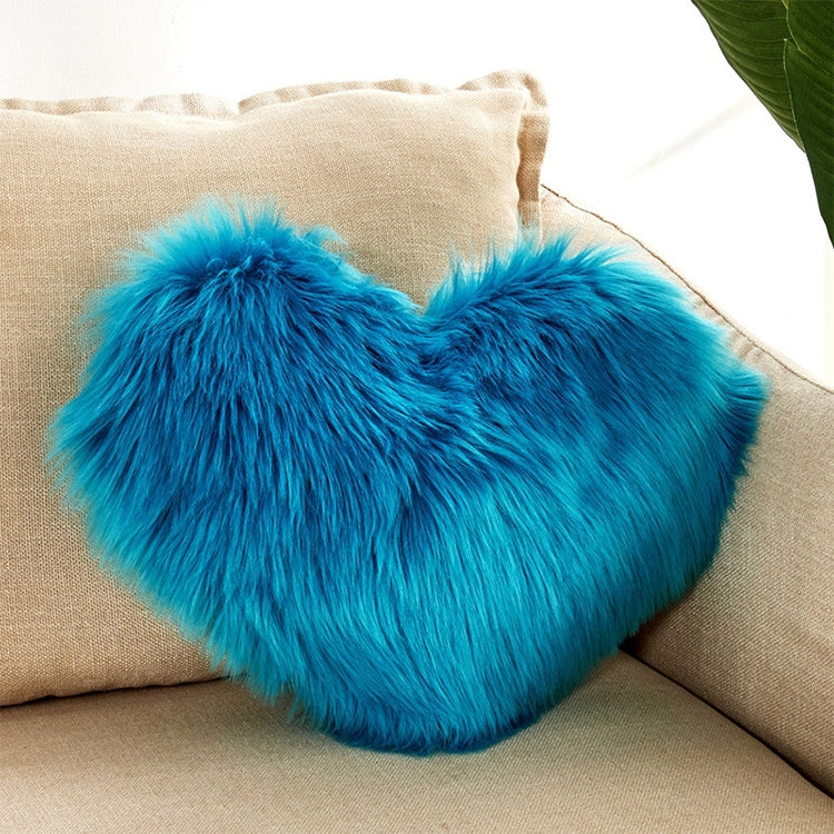 Home Cushion Pillow can be Washed without Core Heart-shaped Pillowcase — Khaki