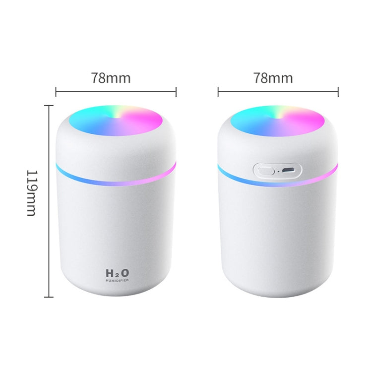 Colorful Cup Humidifier USB Car Air Purifier