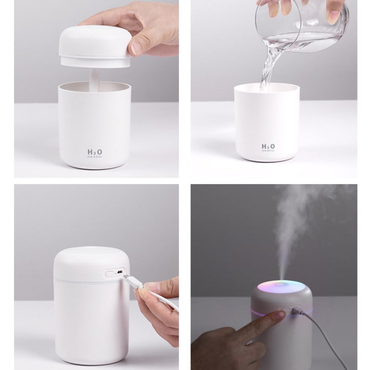 Colorful Cup Humidifier USB Car Air Purifier