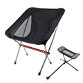 Aluminum Alloy Ultra Light Camping Barbecue Fishing Portable Folding Back Chair, Outdoor Beach Chair