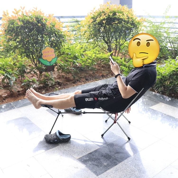 Aluminum Alloy Ultra Light Camping Barbecue Fishing Portable Folding Back Chair, Outdoor Beach Chair