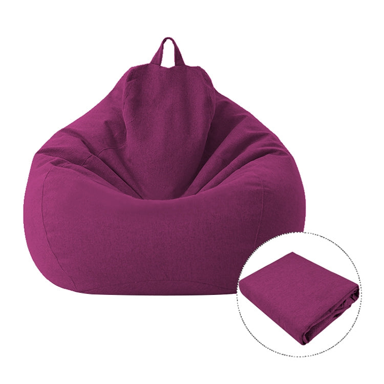 Lazy Sofa Bean Bag Chair Fabric Cover — Green