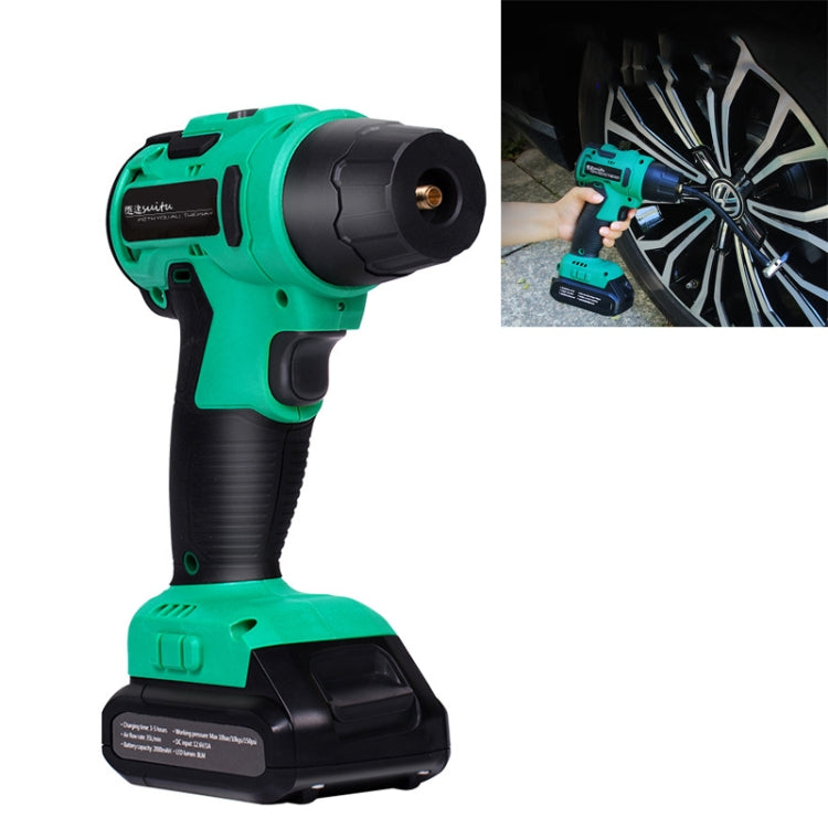 SUITU High-pressure Handheld Smart Digital Display Car Portable Wireless Tire Inflator