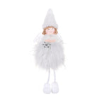Christmas Decoration Plush Girl Angel Pendant Christmas Tree Pendant Gift — Snowflake Angel