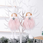 Christmas Decoration Plush Girl Angel Pendant Christmas Tree Pendant Gift — view 7