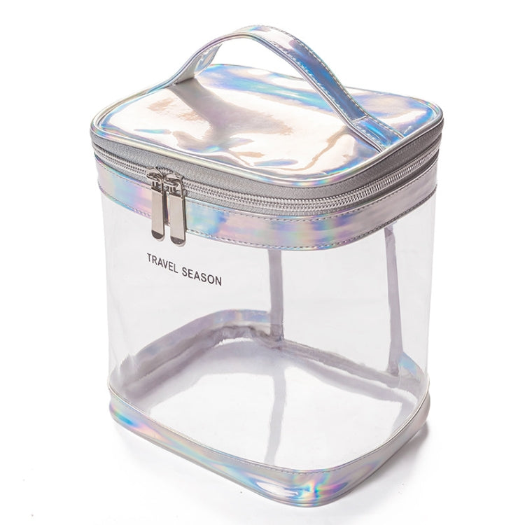 Travel Waterproof Transparent Cosmetic Bag Multi-functional Anti-wrinkle & Odor-free Wash Storage Bag, Color:Black, Style:Square — view 7