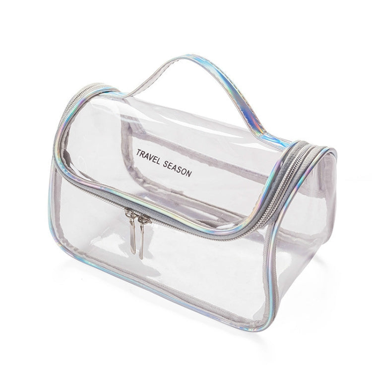 Travel Waterproof Transparent Cosmetic Bag Multi-functional Anti-wrinkle & Odor-free Wash Storage Bag, Color:Black, Style:Square — view 9