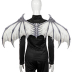 Halloween Carnival Party Props Creative Foldable Non-woven Fabric Devil Bone Wings