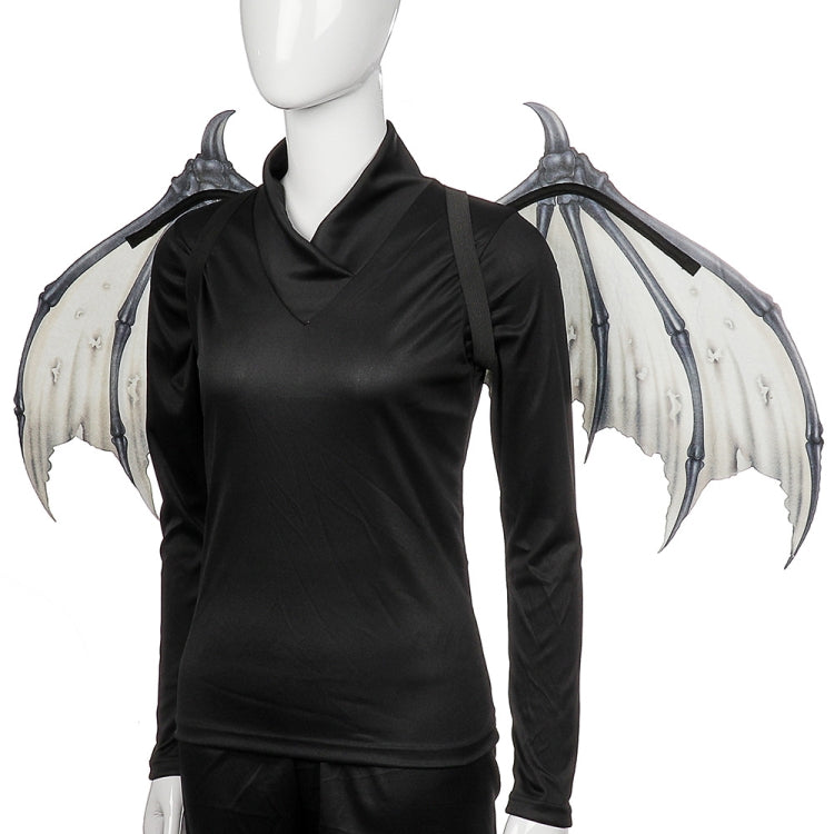 Halloween Carnival Party Props Creative Foldable Non-woven Fabric Devil Bone Wings — view 7