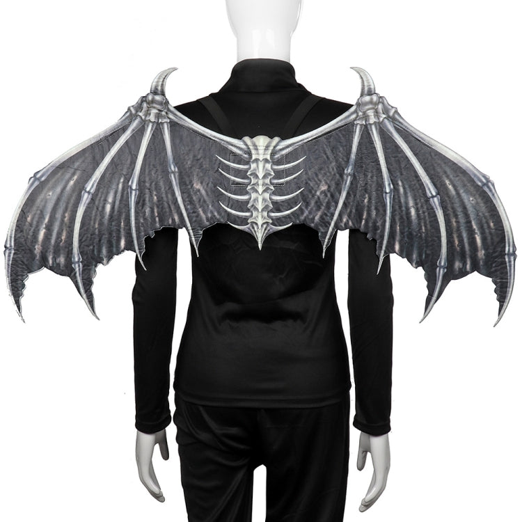 Halloween Carnival Party Props Creative Foldable Non-woven Fabric Devil Bone Wings — view 8
