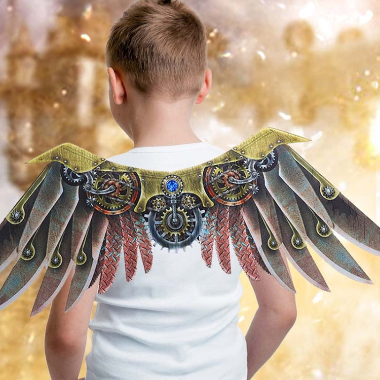 Halloween Carnival Stage Dress Up Props Adult Children Cosplay Punk Blade Wings — view 7