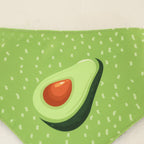 Refreshing Avocado Pet Scarf Three-layer Thickened Waterproof Saliva Towel — M