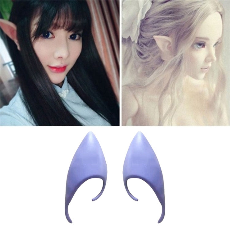 1pair Halloween Elf Latex Ears Cosplay Props