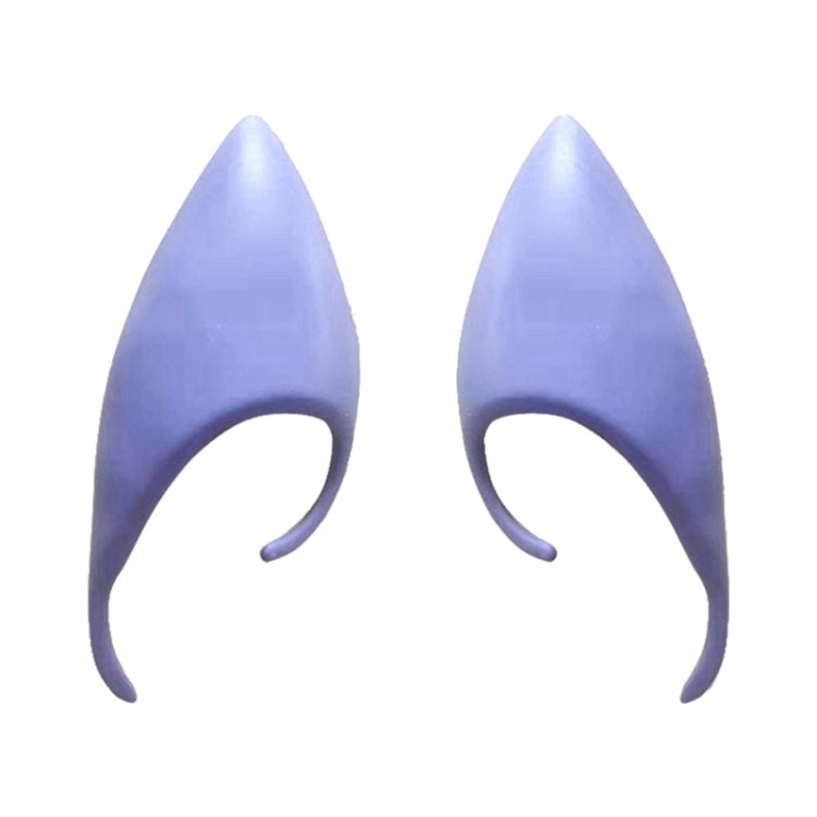 1pair Halloween Elf Latex Ears Cosplay Props — 10cm