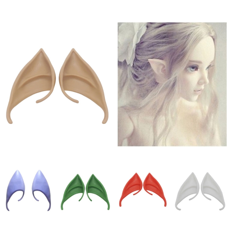 1pair Halloween Elf Latex Ears Cosplay Props — view 15