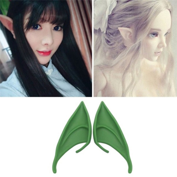 1pair Halloween Elf Latex Ears Cosplay Props — view 14