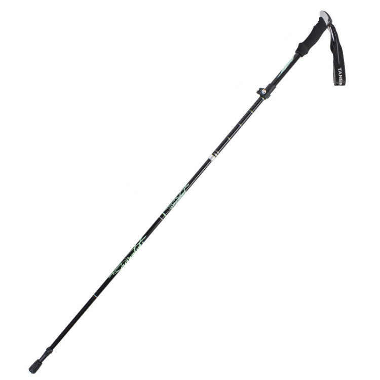 TANERDD TR-D0001 Trekking Poles Aluminum Alloy Folding Outdoor Handrails Trekking Walking Sticks, TR-D0001 Short (Red), TR-D0001 Short (Blue), TR-D0001 Short (Sky Blue), TR-D0001 Short (Purple), TR-D0001 Short (Black), TR-D0001 Short (Green)           ... — TR-D0001 Long (Black)