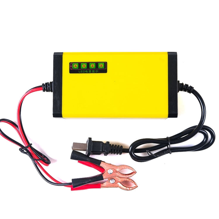 12V Motorcycle Battery Charger Smart Repair Full Automatic Stop Charger, CN Plug