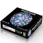 Round Shape Irregular Plane Puzzle Jigsaw Toy 1000 Pieces — Colorful Fireworks