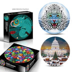 Round Shape Irregular Plane Puzzle Jigsaw Toy 1000 Pieces — view 17