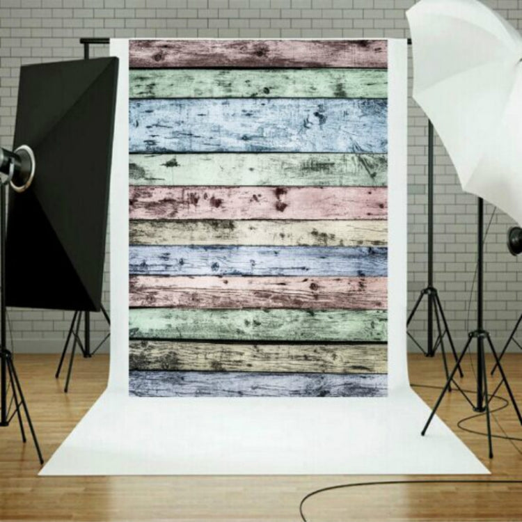 Photo Studio Prop Wood Grain Background Cloth — 824