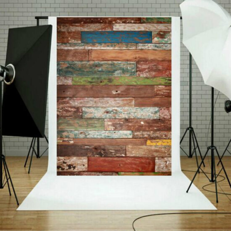Photo Studio Prop Wood Grain Background Cloth — 0041