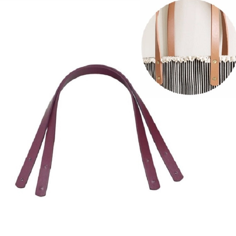 60cm Straight Rivet PU Crossbody Bag Strap Bag Accessories — view 11
