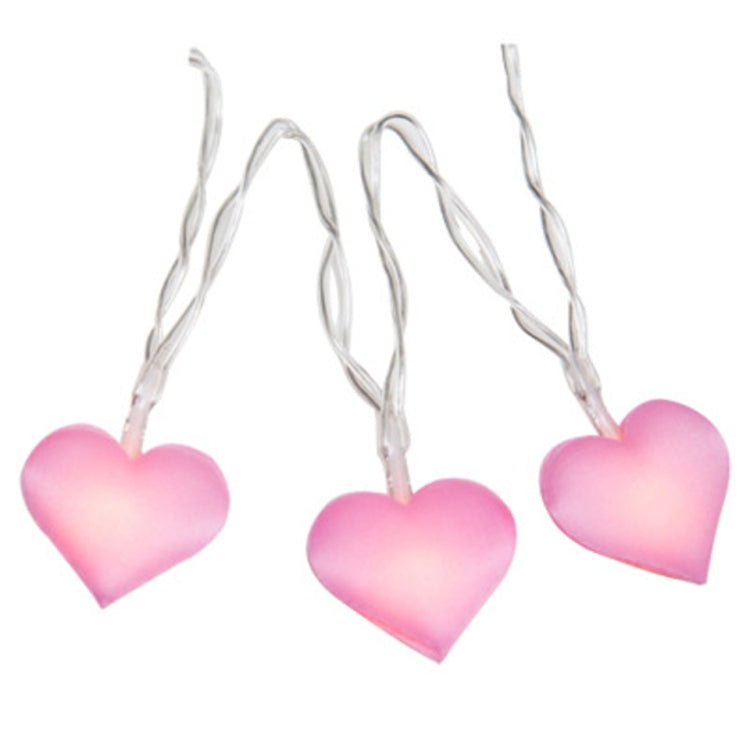 LED Fairy Lights Love Heart Lantern Navidad String Lights Holiday Lighting Bedroom Home Decoracion, 2m 16LEDs