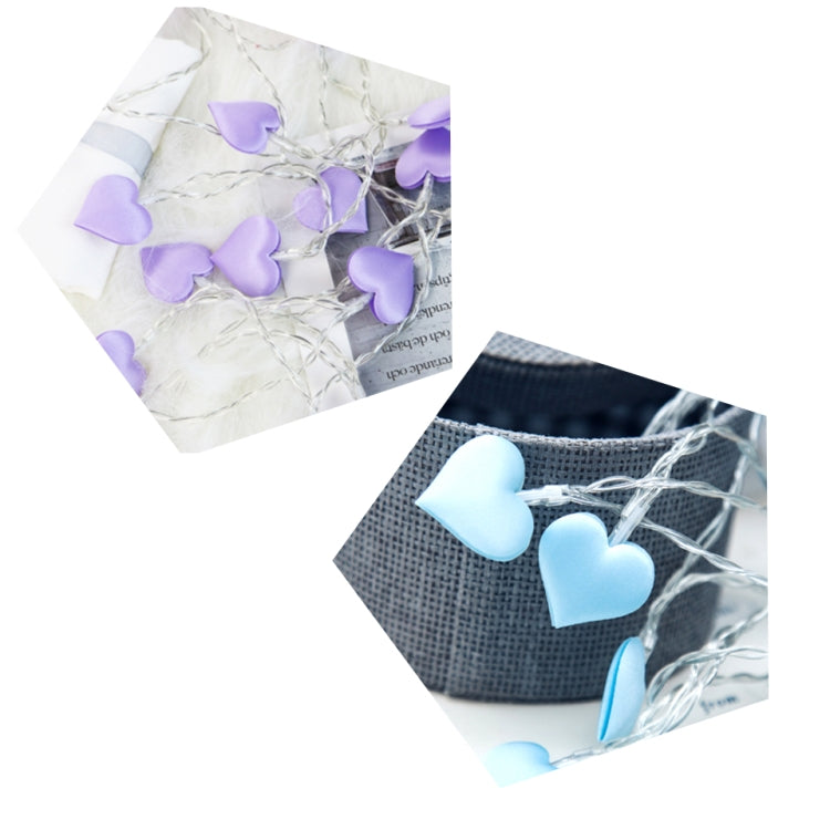 LED Fairy Lights Love Heart Lantern Navidad String Lights Holiday Lighting Bedroom Home Decoracion, 2m 16LEDs
