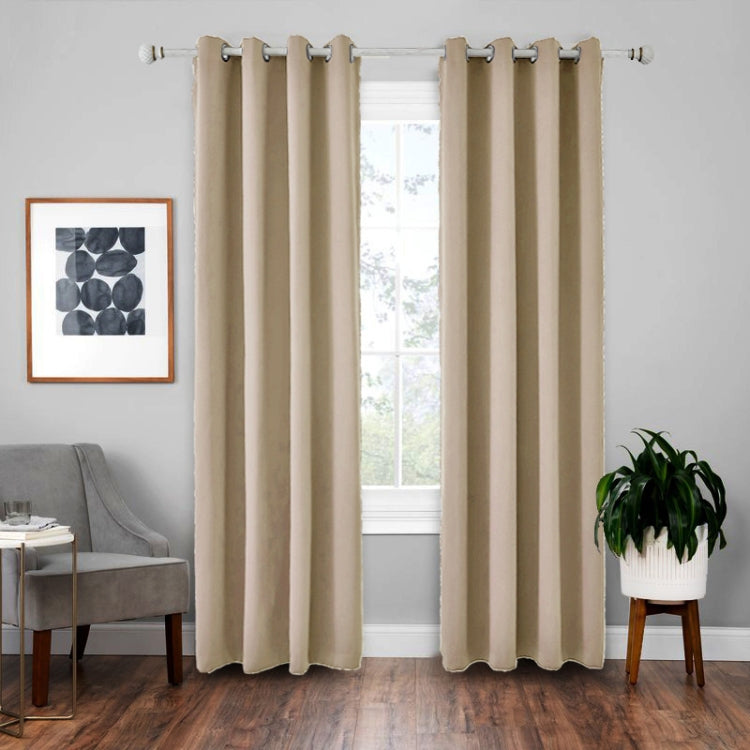 High-precision Curtain Shade Cloth Insulation Solid Curtain — Complexion