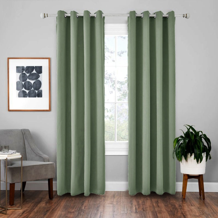 High-precision Curtain Shade Cloth Insulation Solid Curtain — view 28