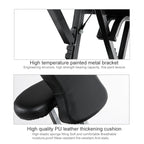 Portable Folding Adjustable Massage Chair Tattoo Scraping Chair Beauty Bed with Armrest — view 4
