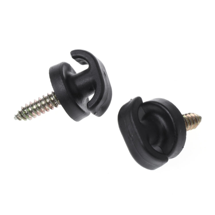 2 PCS Universal Car Trunk Original Hook Flat Type Vertical Luggage Net Hook Link — view 4