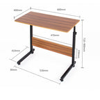 Removable Laptop Desk Lazy Bed Study Desk Bedside Computer Desk, Size：60x40cm — view 7