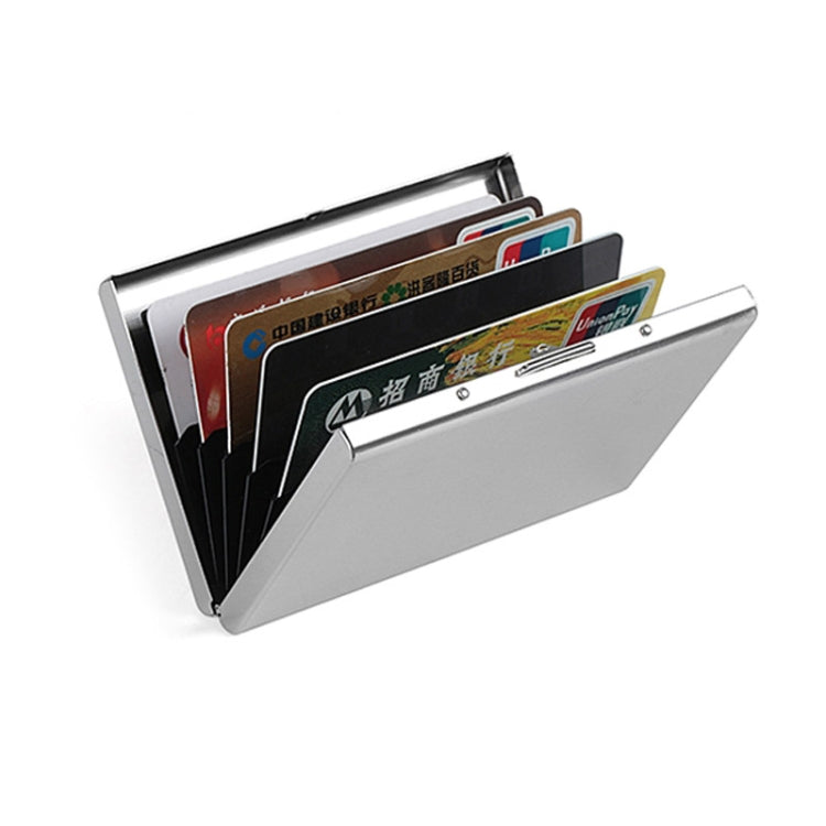 Stainless Steel Ultra-thin Protection Travel Card Bag Metal Card Box